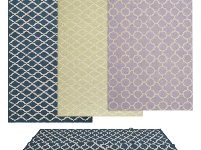 Rugs No 484 Low-poly 3D model
