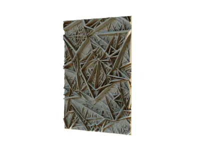 mural decor set wall panel 10 3D model