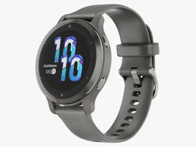 Smart Watch Garmin Venu 2S all colors 3D model