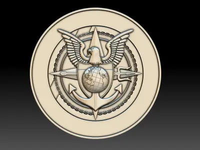 Station Logo 3D print model