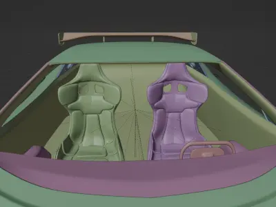 Mclaren P1 With Rigacar 3D model