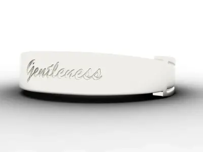 Gentleness Ring Female Silver 3D print model