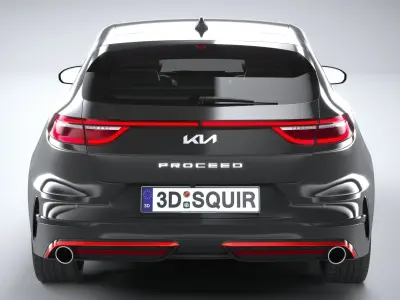 Kia ProCeed GT 2022 3D model