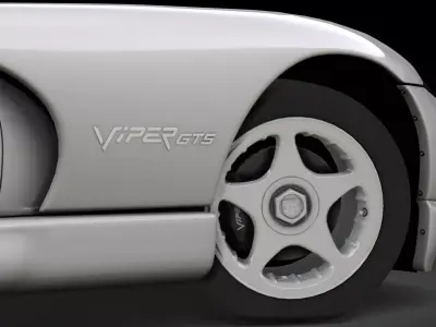 Dodge Viper 3D model