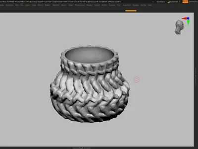 vase 3d print 286  3D print model