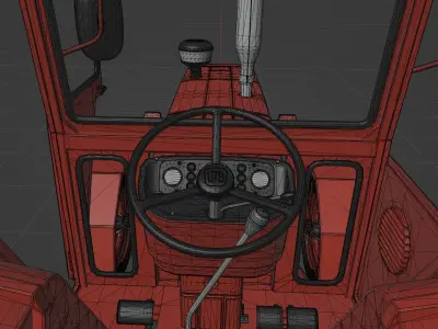 UTB 650 WITH CABIN 3D model