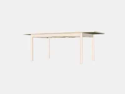 RONNINGE Extendable table 2 Low-poly 3D model