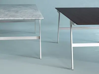 Soffio Dining Tables 3D model