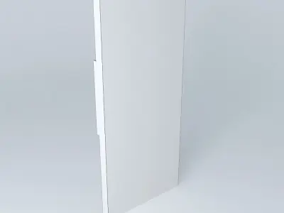 Concrete wall Free 3D model