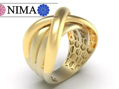 Rainbow Ring Free 3D print model