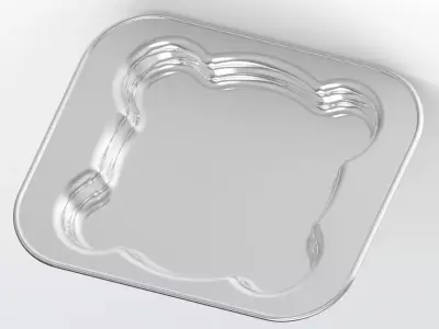 Premium Dinner Plate 3D print model