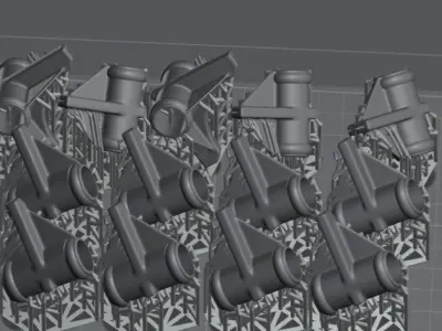 Miniature transporte case 3D model