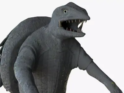 Gamera 1965 3D model