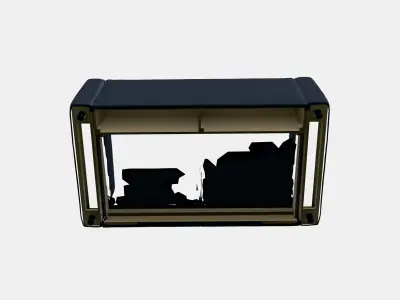 VIMLE Cover for 2-seat sofa 5 Low-poly 3D model