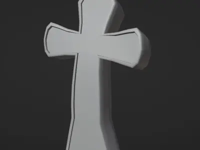Cross Free 3D model purchase