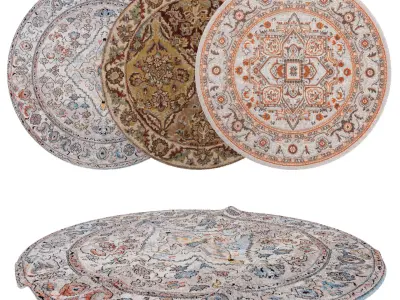 Rugs No 473 Low-poly 3D model