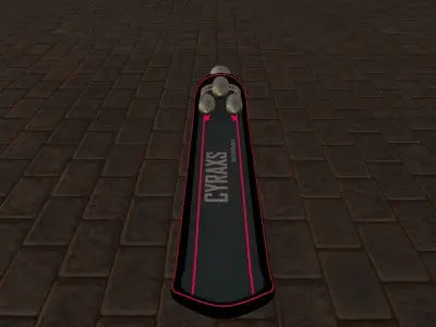 Cyraxs Skate Tech Rocketo 01 Free 3D model