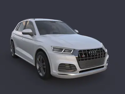 2018 Audi SQ5 3D model