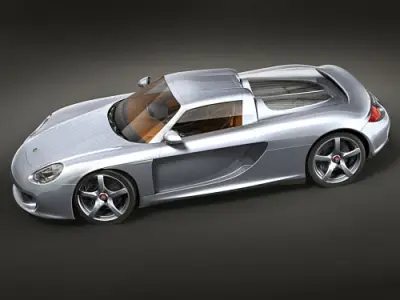 Porsche Carrera GT 3D model