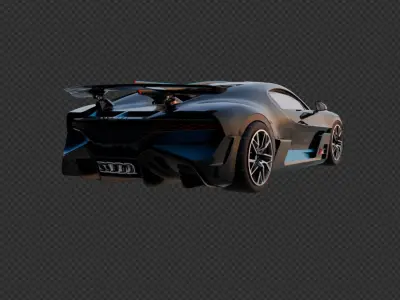 Bugatti Divo 3D model by dhruvsadhu from CGTrader
