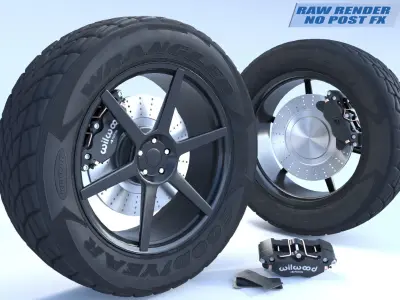 Wheel Wrangler 3D model