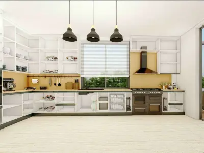 Kitchen Design 3D model