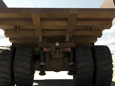 Belaz 7540 3D model