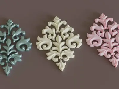 Decorative Ornamentation 1 3D model