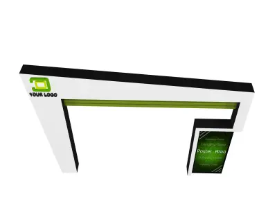  Fair Gate exhibition Event a442b 3D model