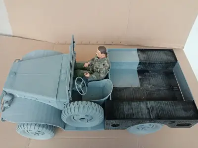 Dodge WC 51 3D print model