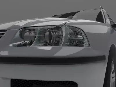 Volkswagen Parati 2000 3D model