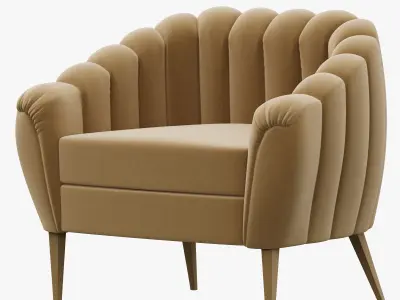 Brabbu Oreas Armchair 3D model