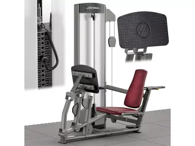 Sports trainer Life Fitness 3 3D model