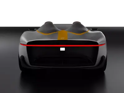 AURION Concept car - Racing 3D model
