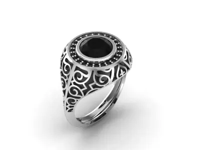 STL 3DM Gents Rings Ready Models Mens Rings 3D print model 3D print model