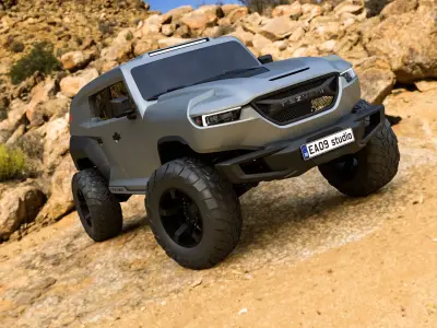 Rezvani Tank 3D model