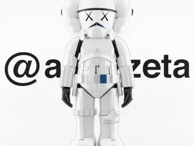 Kaws Mandalorian x Stormtrooper x Darth Vader for Print 3D print model