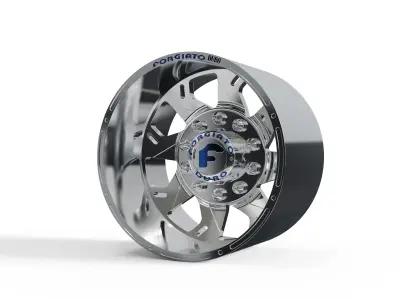 REAR forgiato Forata DURO DUALLY WHEEL Free 3D print model