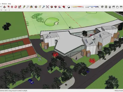 Sketchup Sport - Golf 104 3D model
