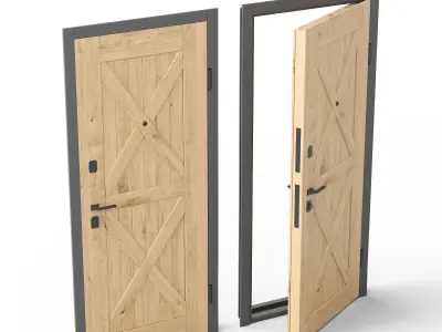 Kamisy Door 3D model