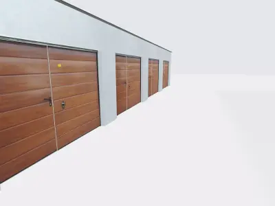 Garages 3D models free  Free low-poly 3D model
