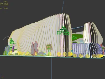 Exhibition - Area - 12x17 -3dmax2009-05 3D model