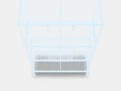 BAGGEBO Shelving unit 3D model