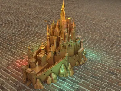 Castle 3D model