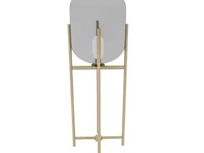 Decorative garden lighting Low-poly 3D model