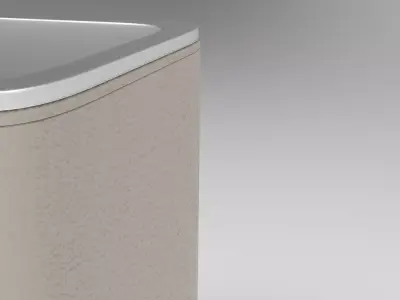 Kofey Pen Holder Low-poly 3D model