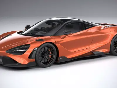 McLaren 765LT 2021 3D model