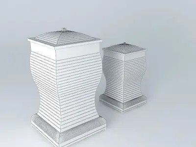 Ornaments decorative object Free 3D model