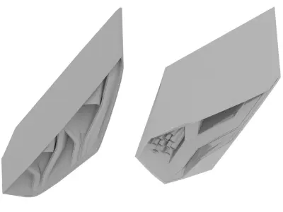 Headlights Sport Car 01 3D print model