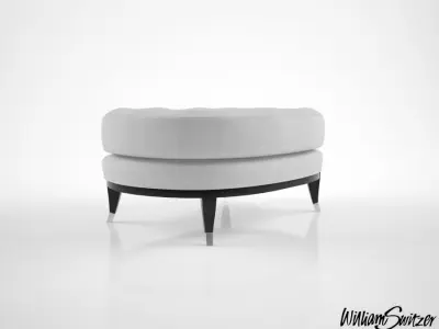 William Switzer The Juliane Ottoman 3D model